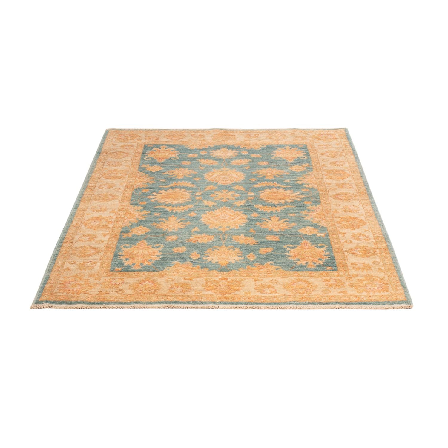 Alfombra Ziegler - 143 x 100 cm - azul