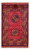 Alfombra afgana - 159 x 108 cm - rojo