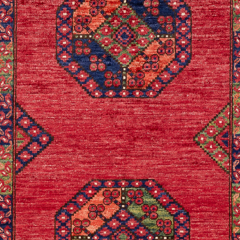 Alfombra afgana - 159 x 108 cm - rojo