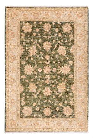 Alfombra Ziegler - 150 x 101 cm - verde oliva