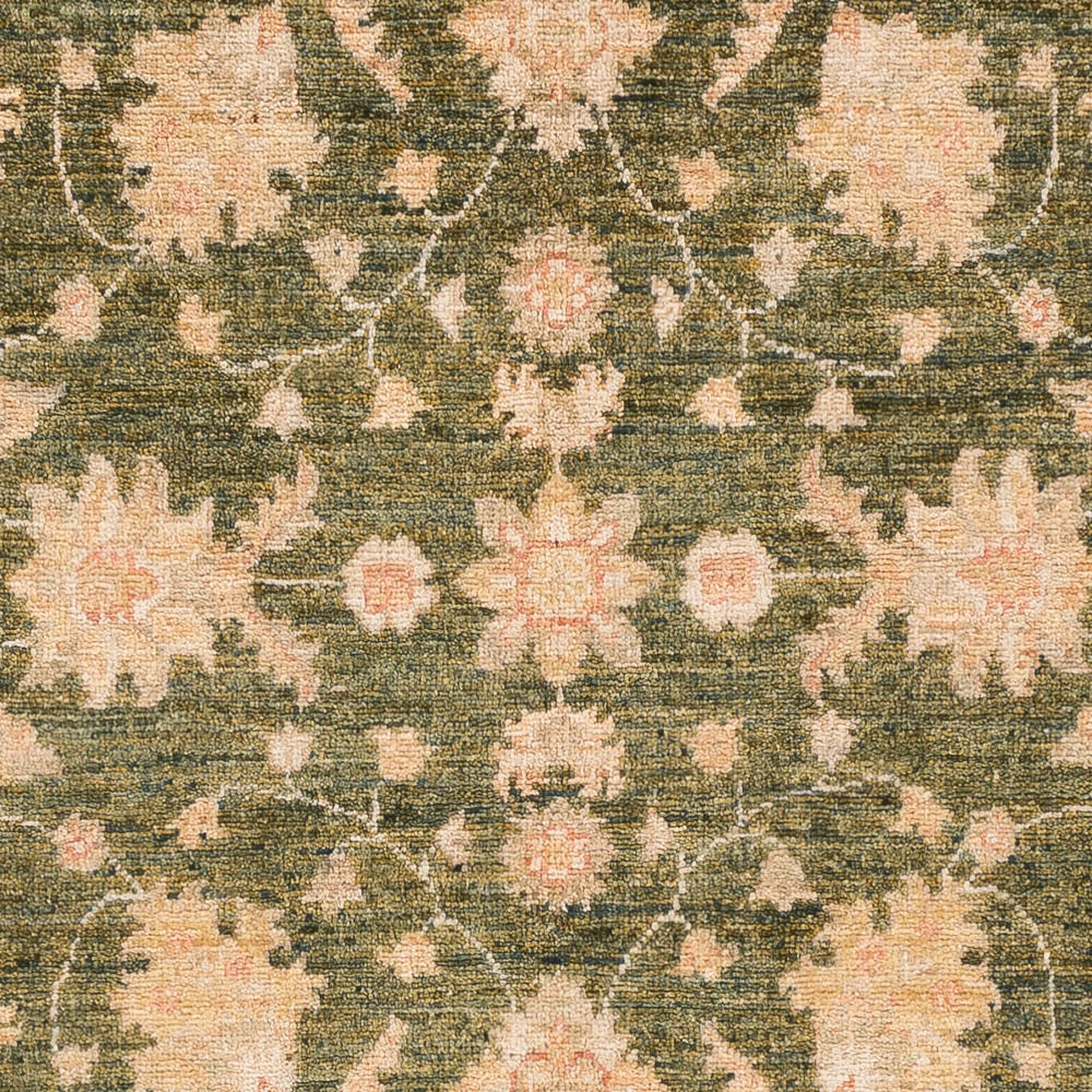 Alfombra Ziegler - 150 x 101 cm - verde oliva