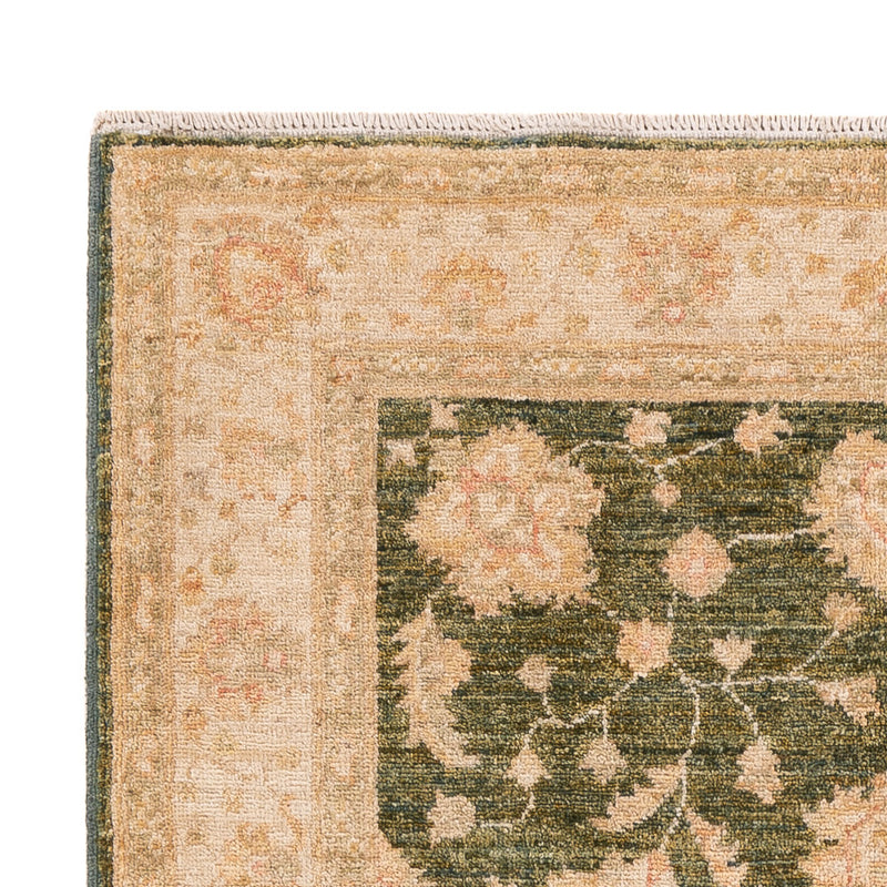 Alfombra Ziegler - 150 x 101 cm - verde oliva
