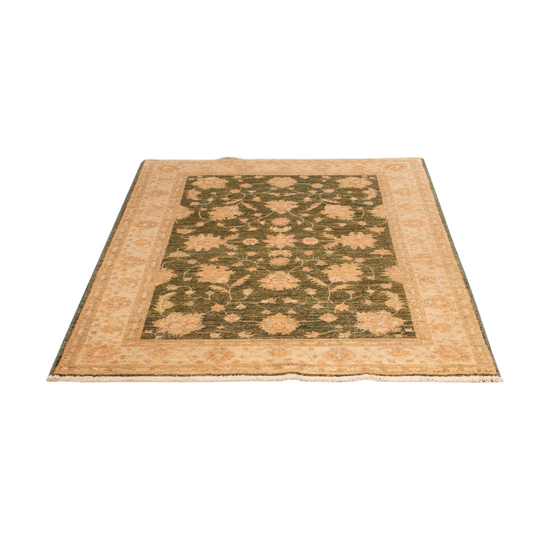 Alfombra Ziegler - 150 x 101 cm - verde oliva