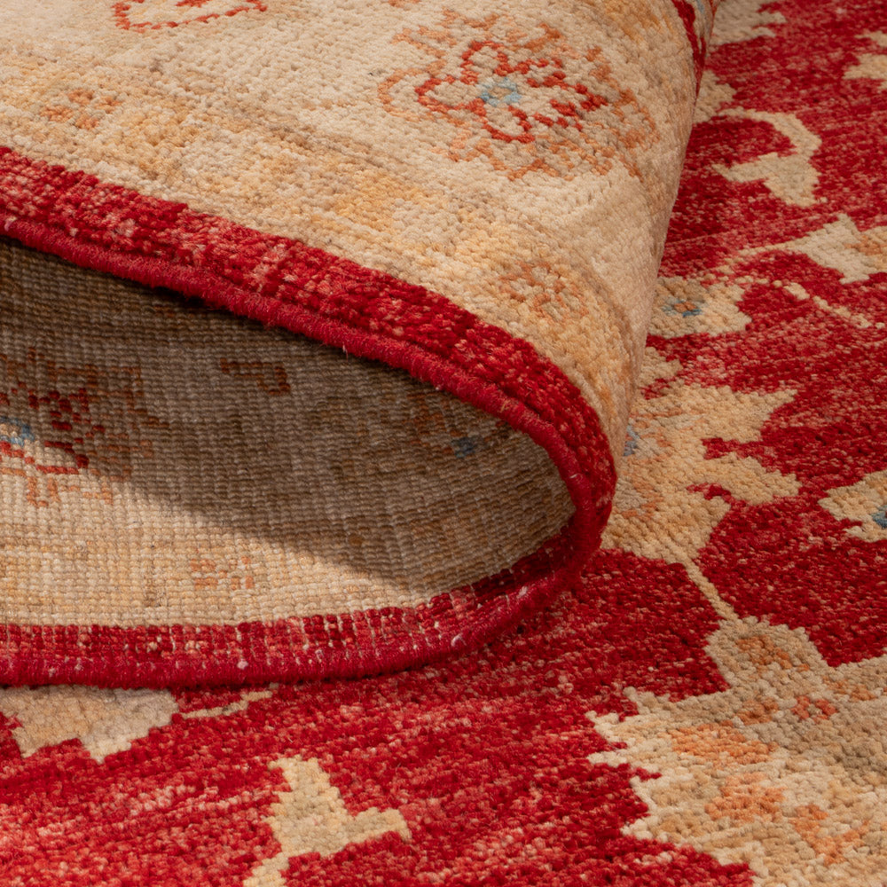 Alfombra Ziegler - 143 x 100 cm - rojo