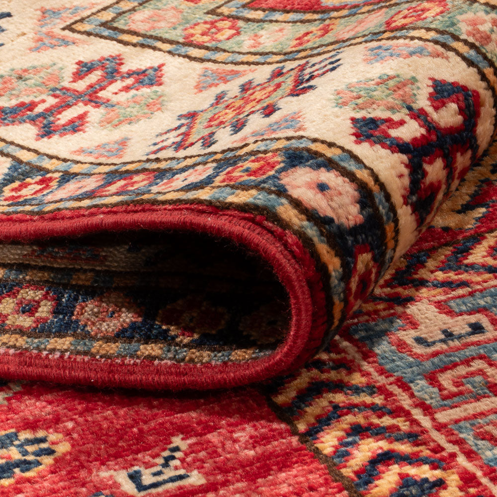 Alfombra Ziegler - Kazak - 159 x 98 cm - rojo