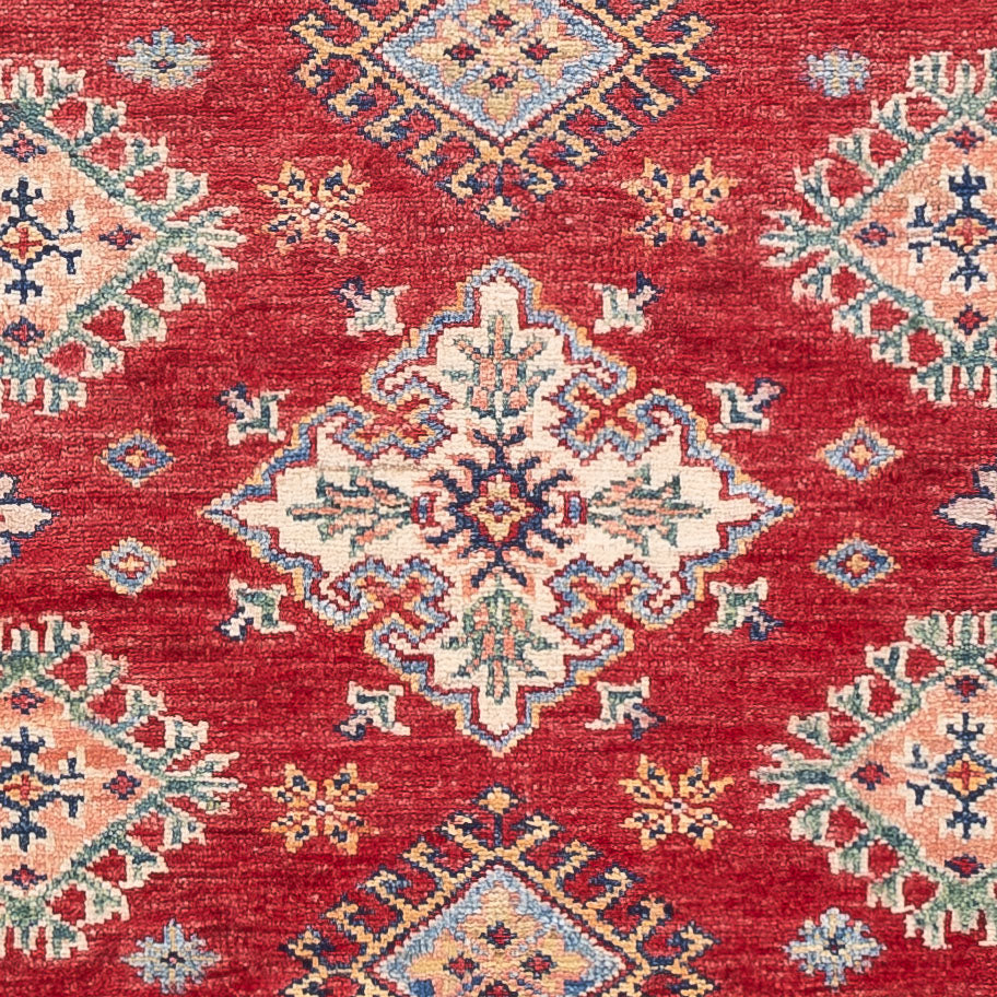 Alfombra Ziegler - Kazak - 151 x 100 cm - rojo