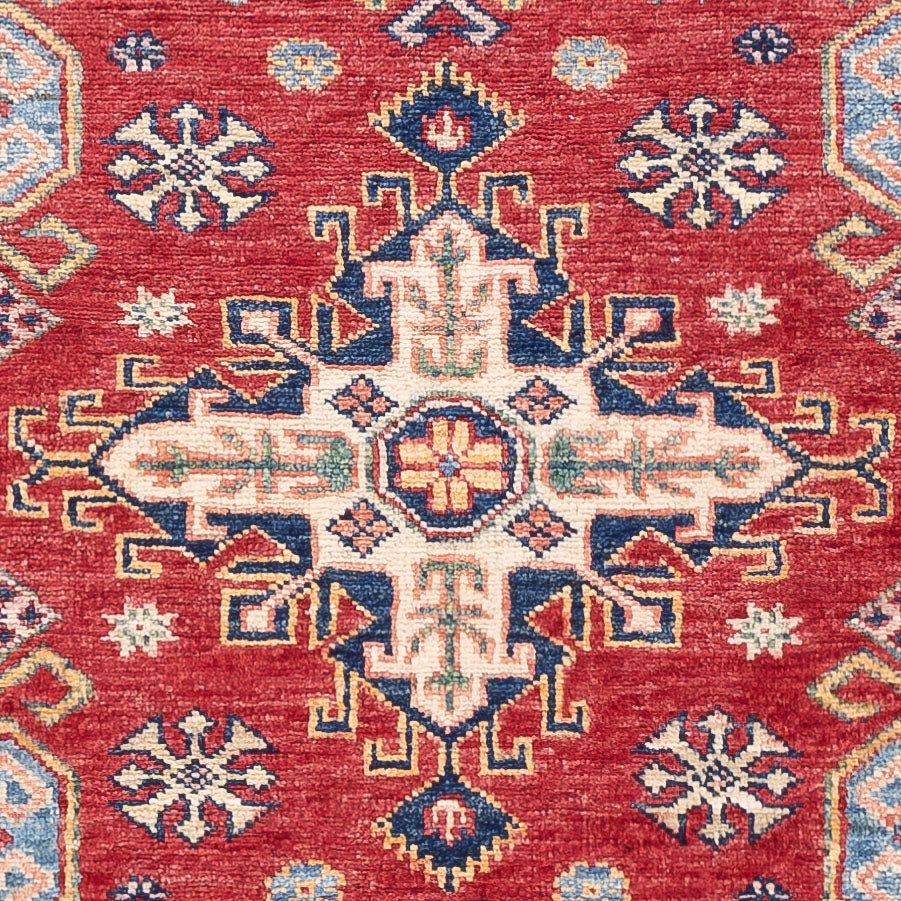 Alfombra Ziegler - Kazak - 149 x 99 cm - rojo
