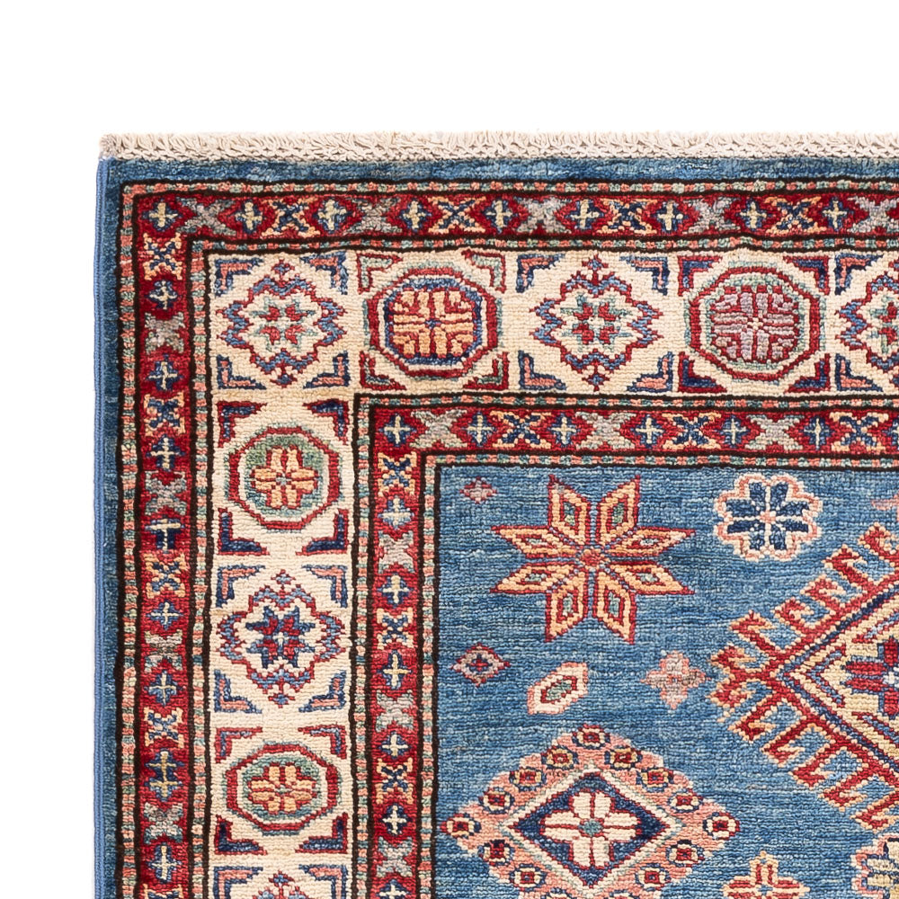 Alfombra Ziegler - Kazak - 154 x 102 cm - azul