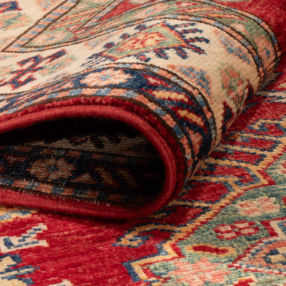 Alfombra Ziegler - Kazak - 146 x 99 cm - rojo