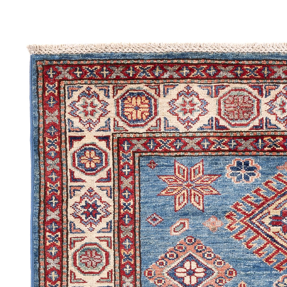 Alfombra Ziegler - Kazak - 155 x 99 cm - azul