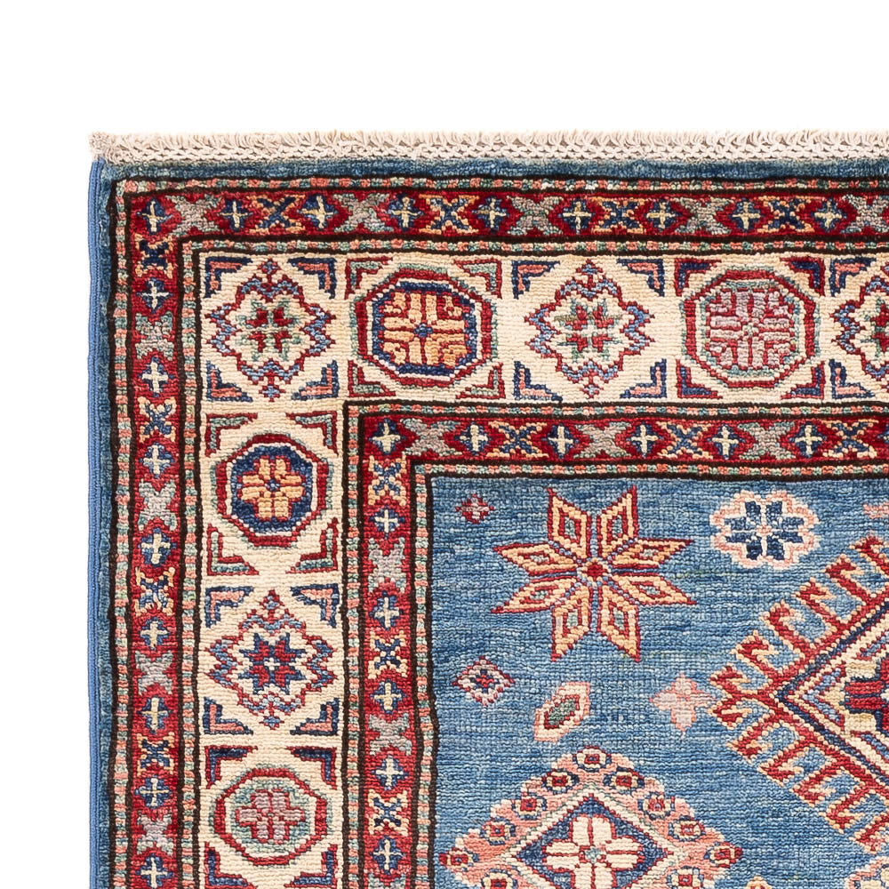 Alfombra Ziegler - Kazak - 157 x 101 cm - azul