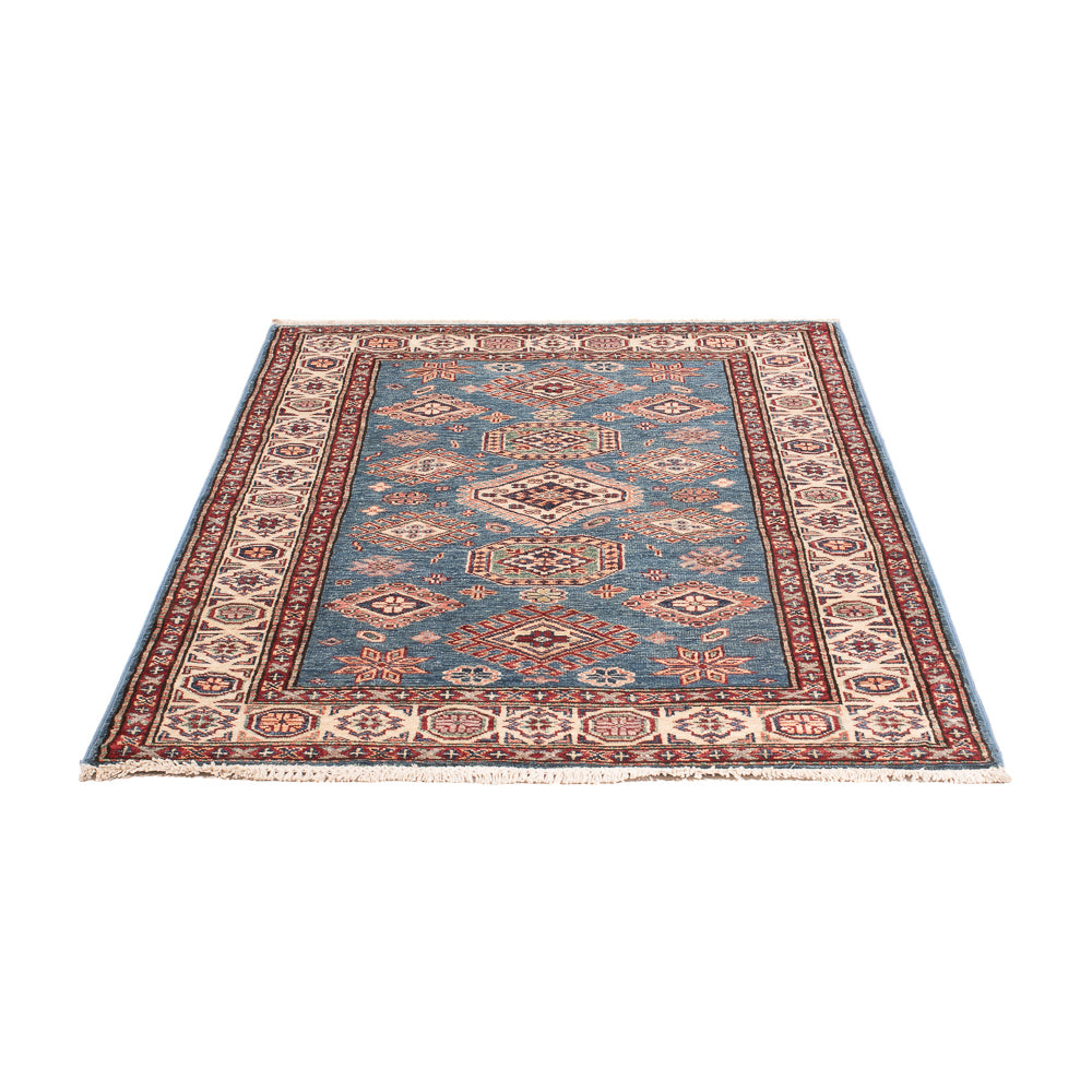 Alfombra Ziegler - Kazak - 157 x 101 cm - azul