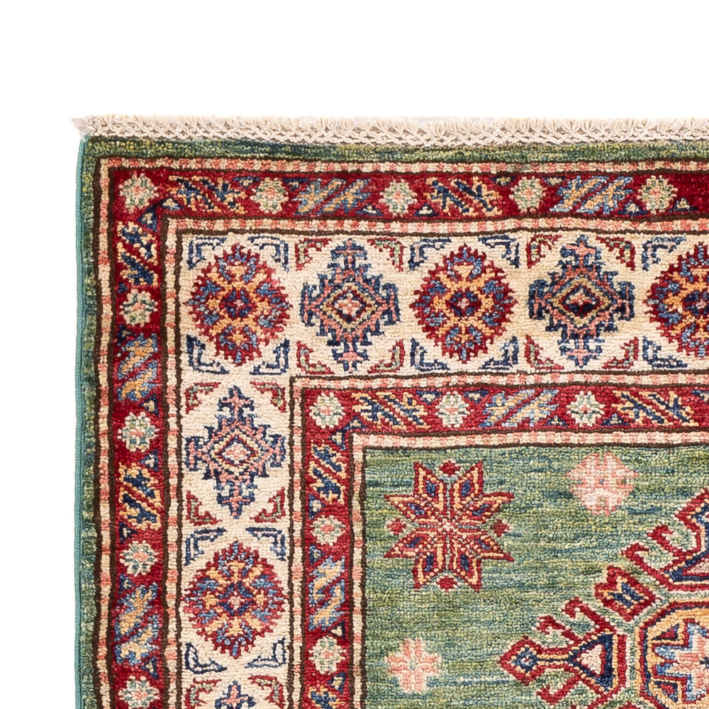 Alfombra Ziegler - Kazak - 158 x 99 cm - verde