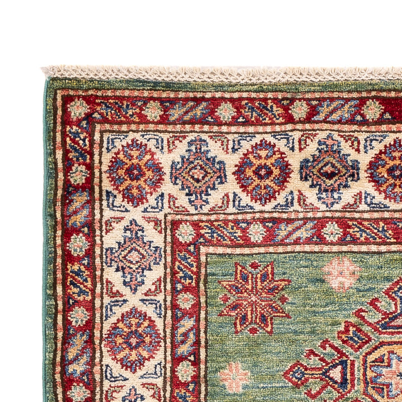 Alfombra Ziegler - Kazak - 158 x 99 cm - verde