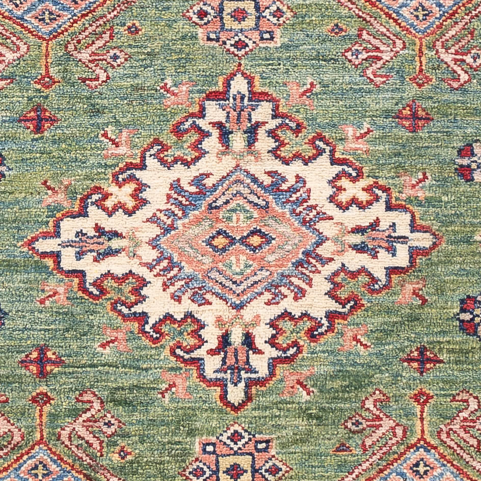 Alfombra Ziegler - Kazak - 157 x 101 cm - verde