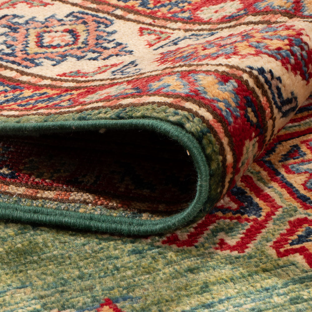 Alfombra Ziegler - Kazak - 157 x 101 cm - verde