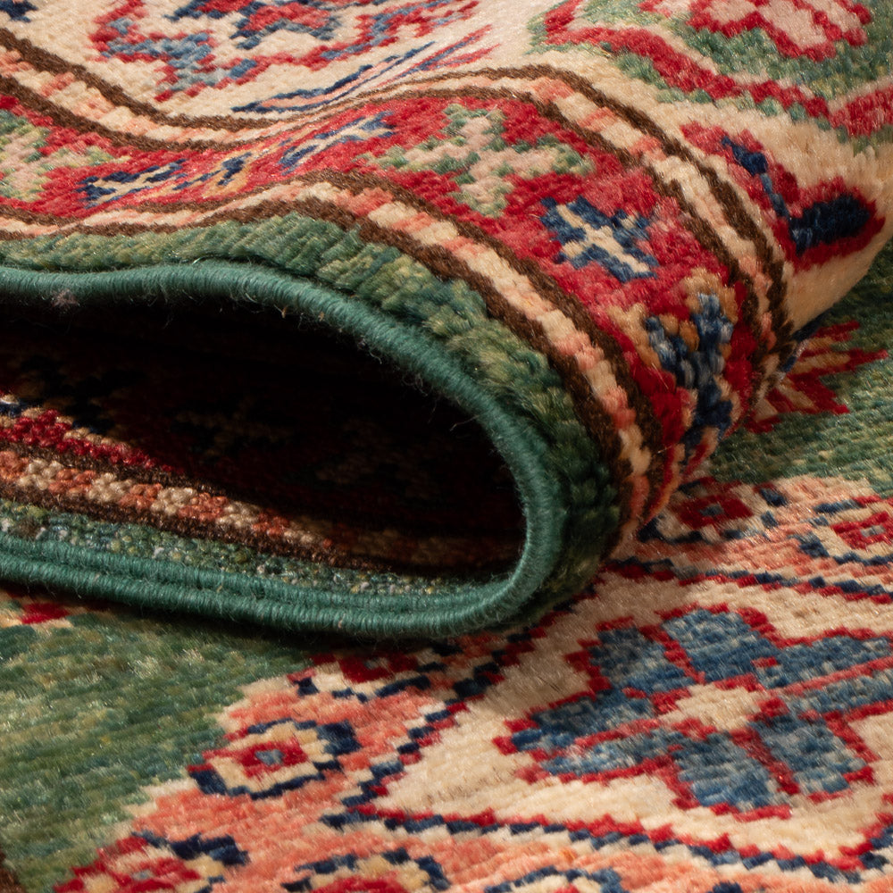 Alfombra Ziegler - Kazak - 155 x 104 cm - verde