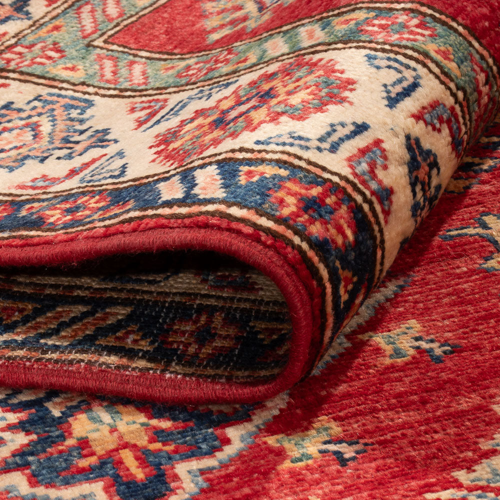 Alfombra Ziegler - Kazak - 148 x 100 cm - rojo