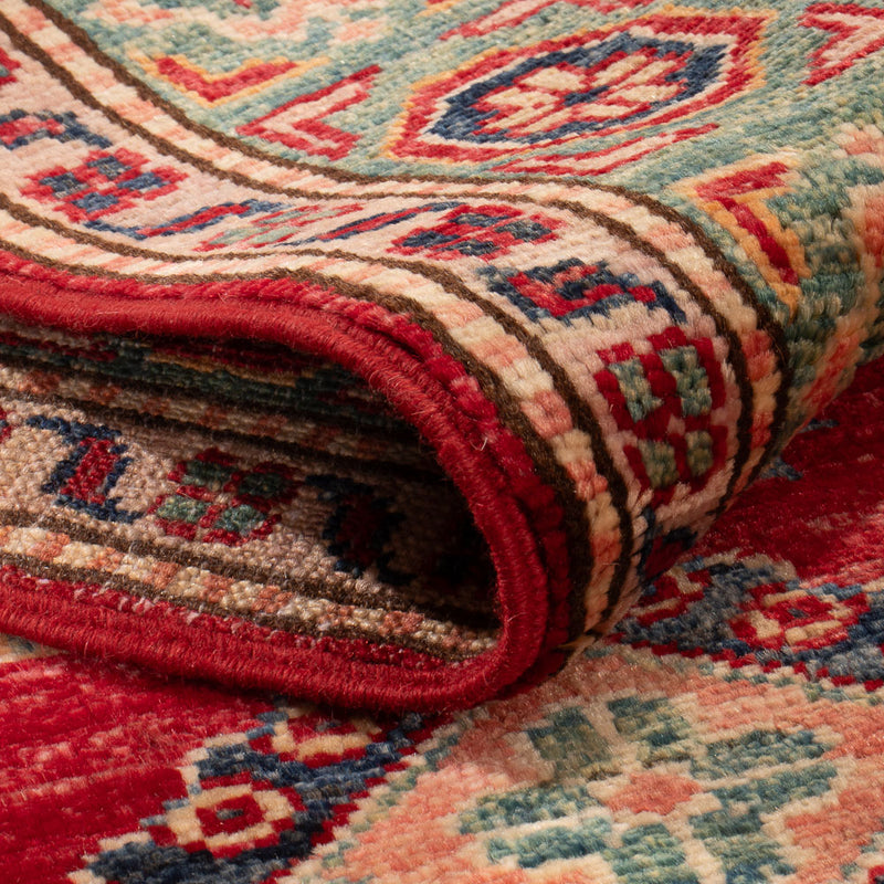 Alfombra Ziegler - Kazak - 160 x 98 cm - rojo