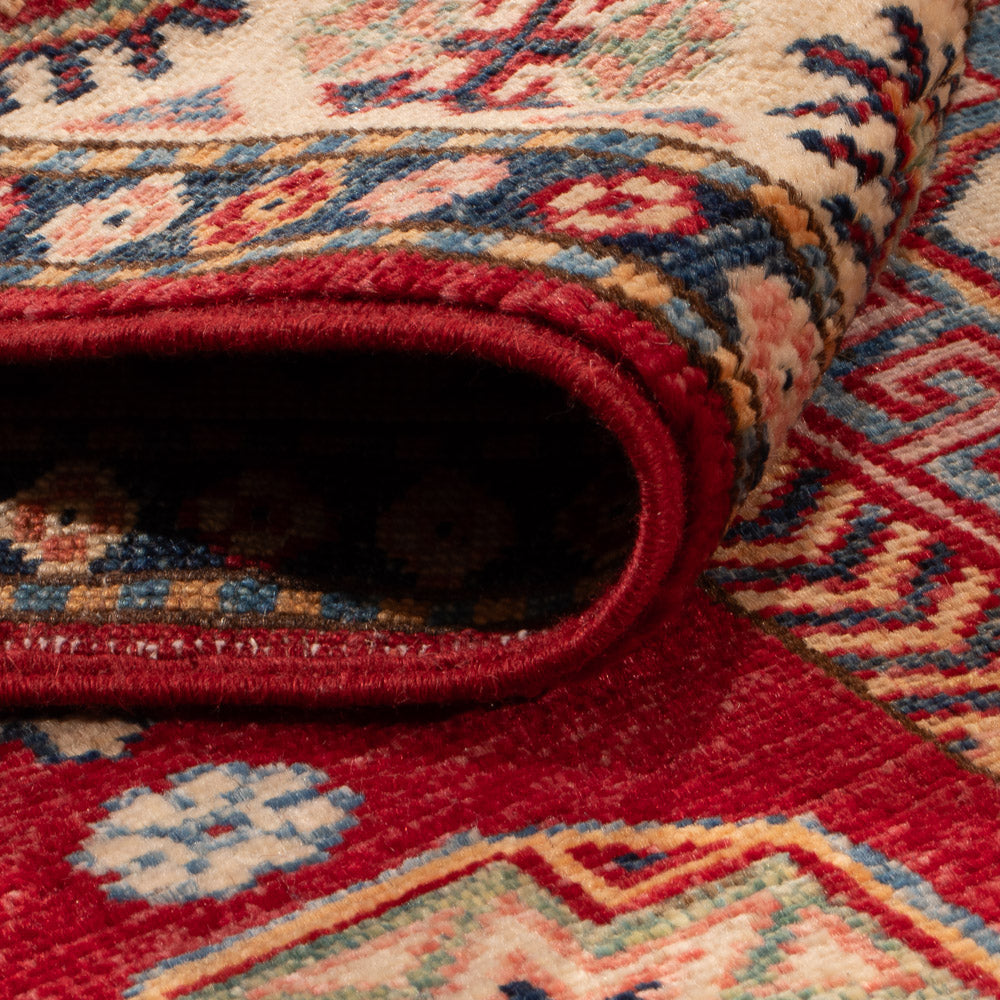 Alfombra Ziegler - Kazak - 152 x 100 cm - rojo