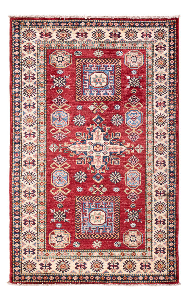 Alfombra Ziegler - Kazak - 154 x 99 cm - rojo