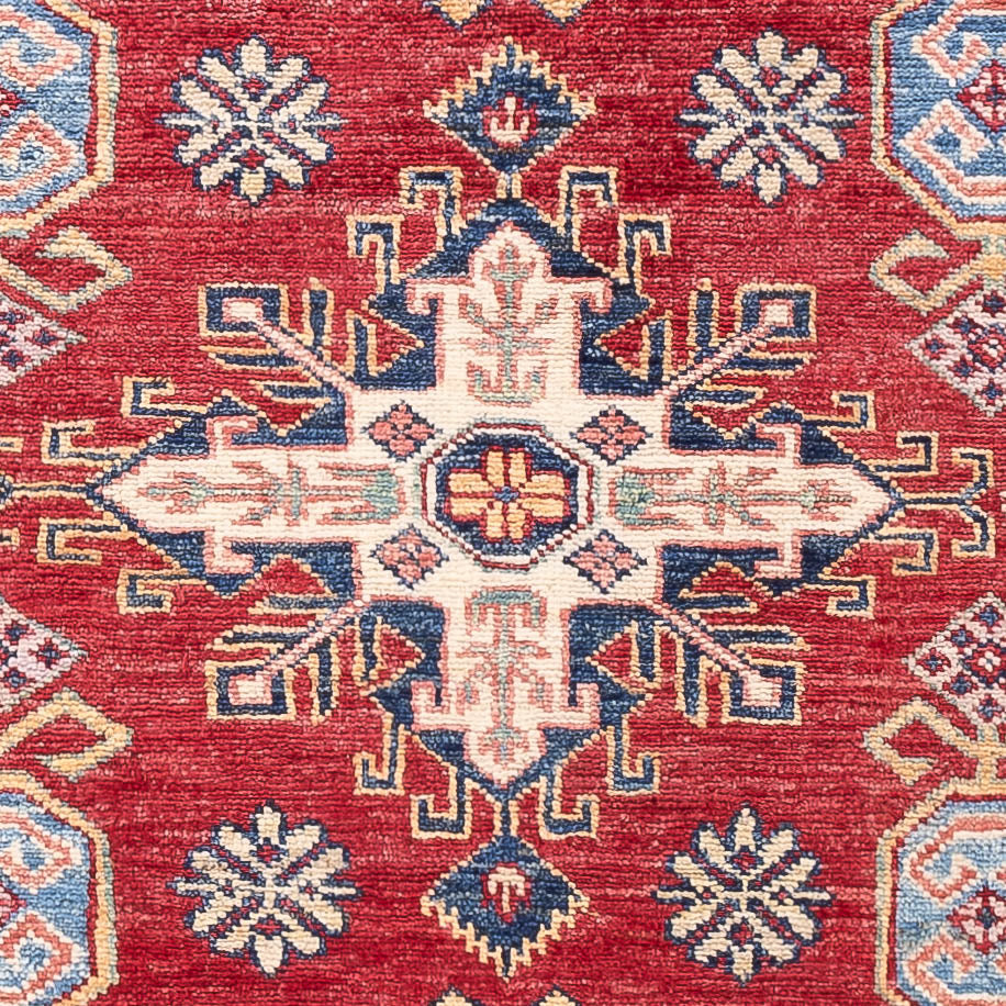 Alfombra Ziegler - Kazak - 154 x 99 cm - rojo