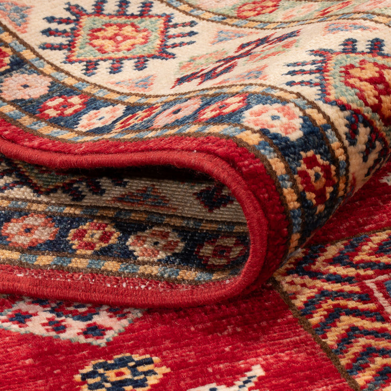 Alfombra Ziegler - Kazak - 154 x 99 cm - rojo