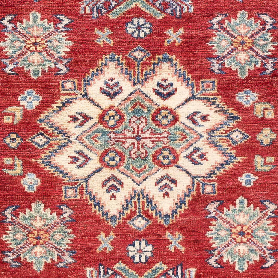 Alfombra Ziegler - Kazak - 154 x 99 cm - rojo