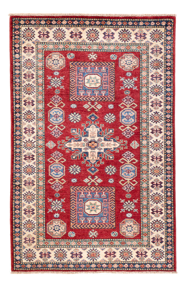 Alfombra Ziegler - Kazak - 153 x 100 cm - rojo
