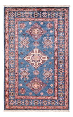 Alfombra Ziegler - Kazak - 152 x 97 cm - azul