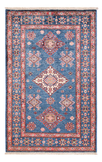 Alfombra Ziegler - Kazak - 152 x 97 cm - azul