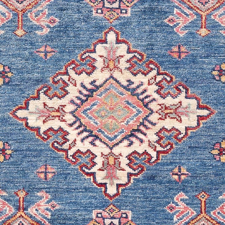 Alfombra Ziegler - Kazak - 152 x 97 cm - azul