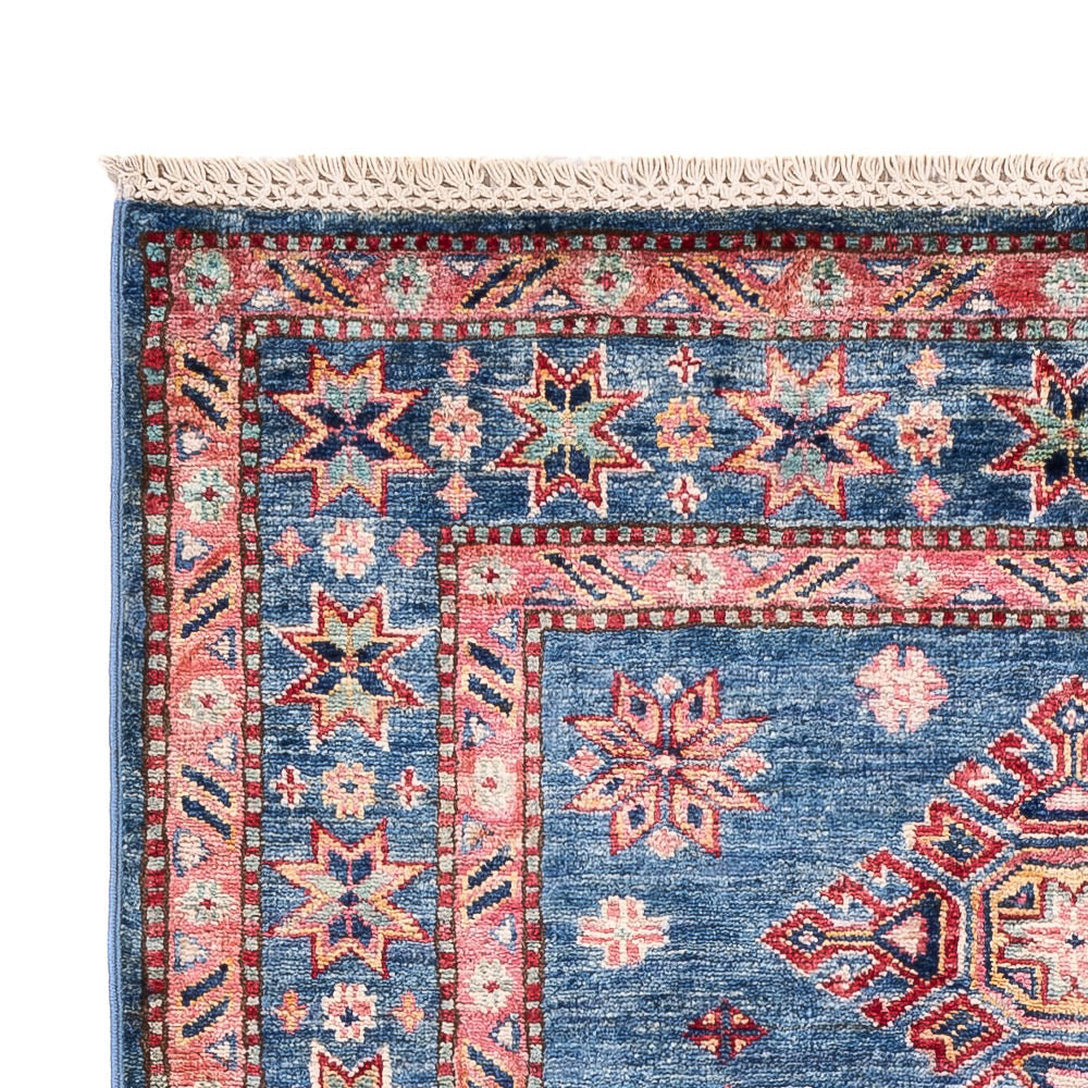 Alfombra Ziegler - Kazak - 152 x 97 cm - azul