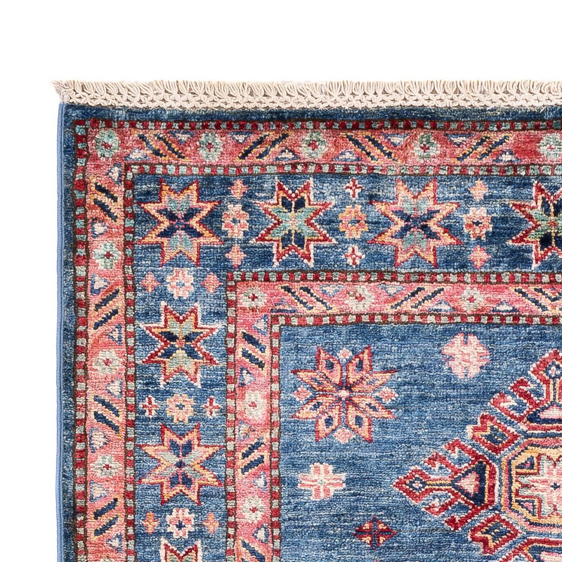 Alfombra Ziegler - Kazak - 152 x 97 cm - azul