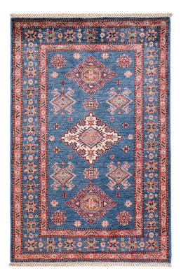 Alfombra Ziegler - Kazak - 152 x 99 cm - azul