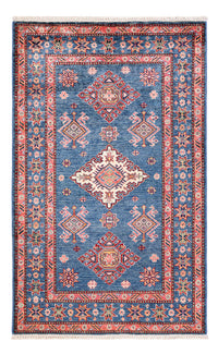 Alfombra Ziegler - Kazak - 157 x 98 cm - azul