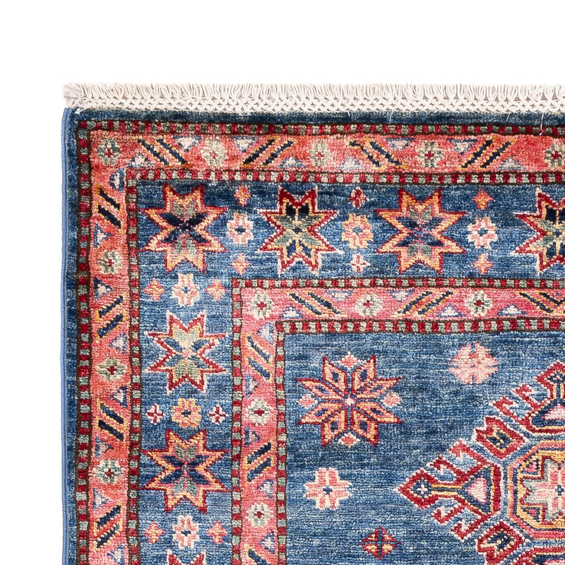 Alfombra Ziegler - Kazak - 157 x 98 cm - azul