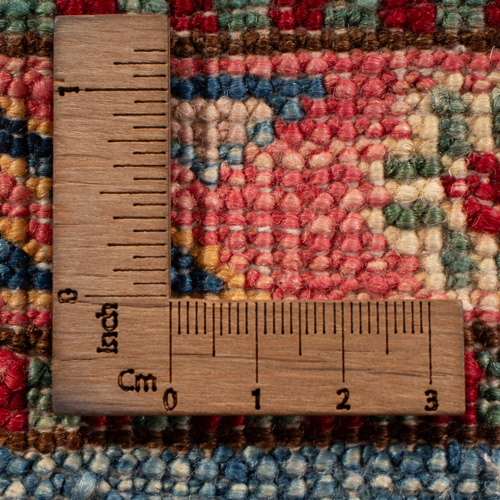 Alfombra Ziegler - Kazak - 157 x 98 cm - azul