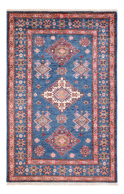 Alfombra Ziegler - Kazak - 155 x 101 cm - azul