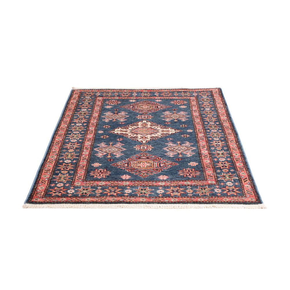 Alfombra Ziegler - Kazak - 155 x 101 cm - azul