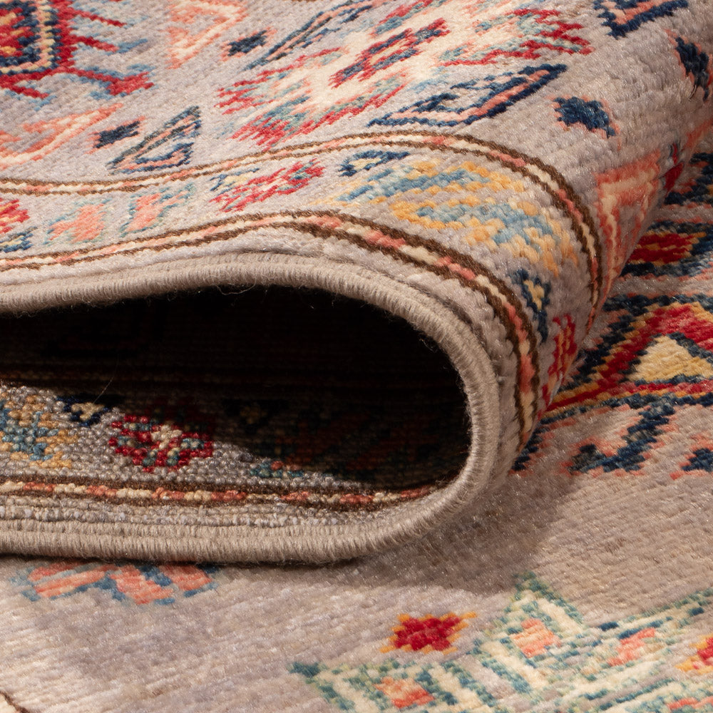 Alfombra Ziegler - Kazak - 147 x 100 cm - azul claro