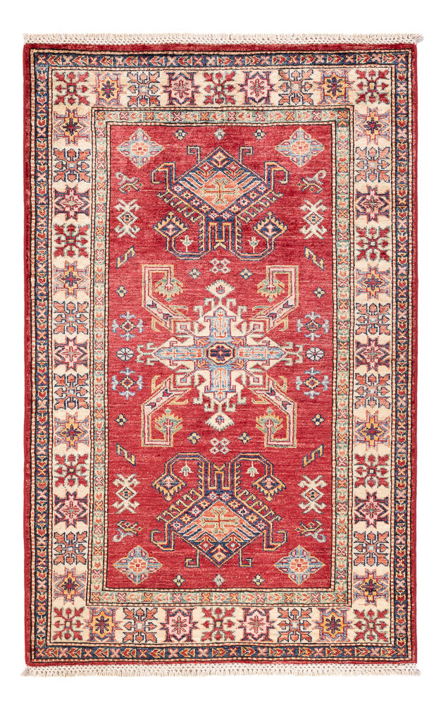Alfombra Ziegler - Kazak - 153 x 99 cm - rojo