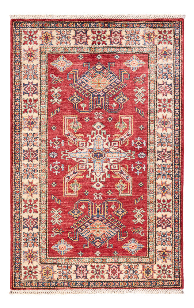 Alfombra Ziegler - Kazak - 154 x 100 cm - rojo