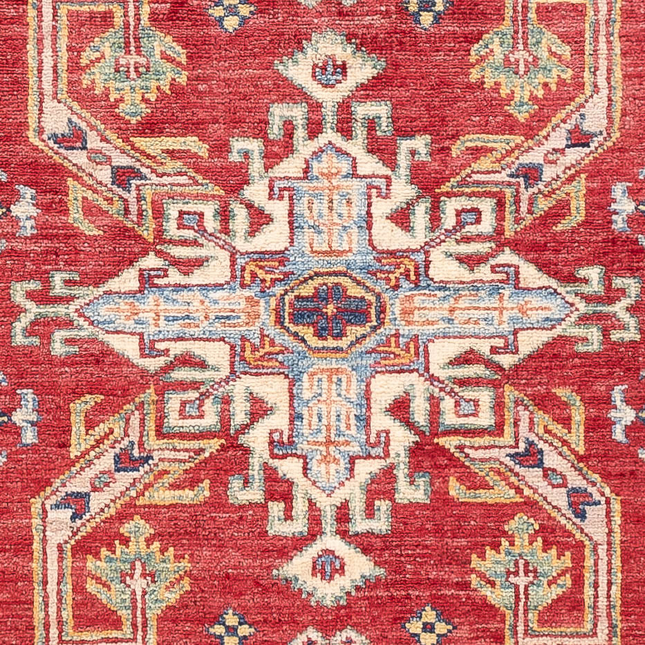 Alfombra Ziegler - Kazak - 154 x 100 cm - rojo