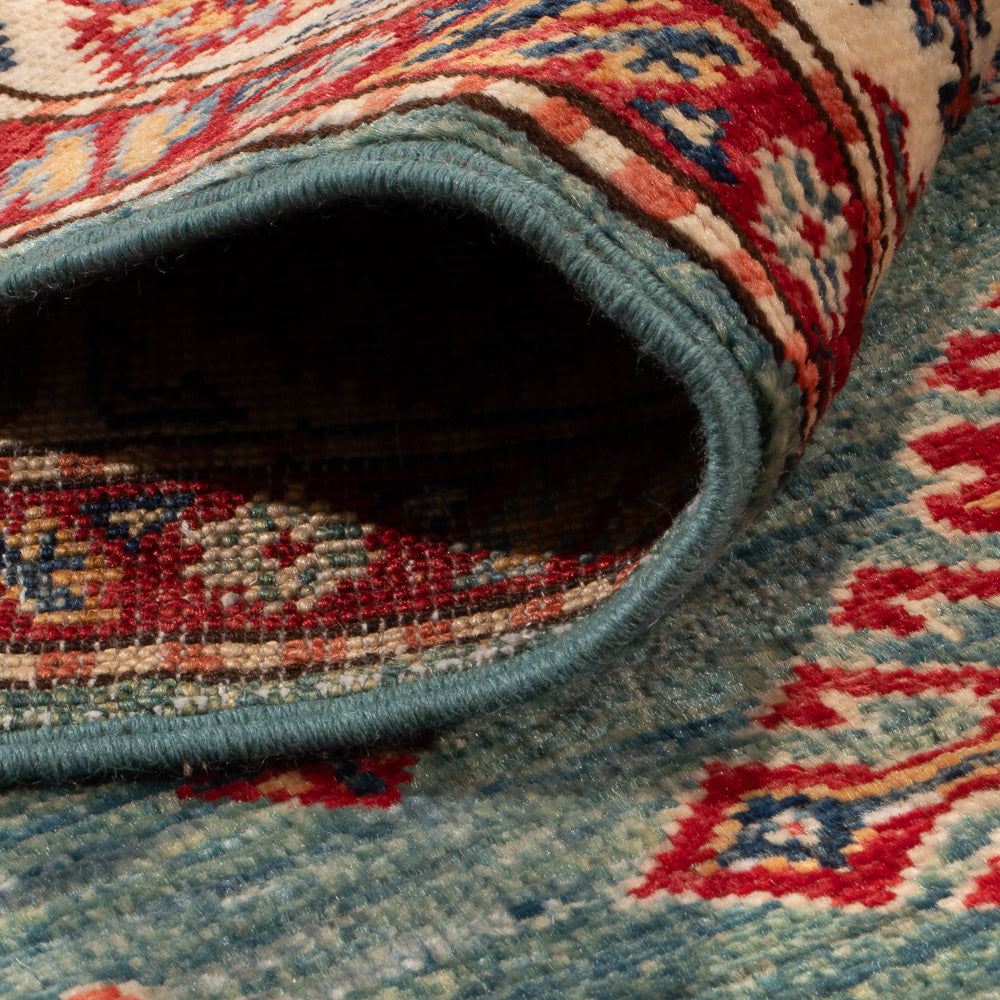 Alfombra Ziegler - Kazak - 148 x 99 cm - verde