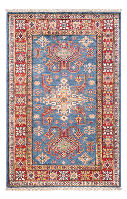 Alfombra Ziegler - Kazak - 154 x 99 cm - azul