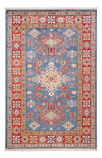 Alfombra Ziegler - Kazak - 154 x 99 cm - azul