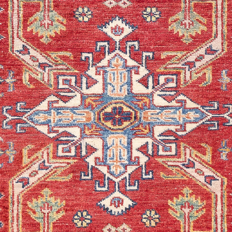 Alfombra Ziegler - Kazak - 150 x 101 cm - rojo