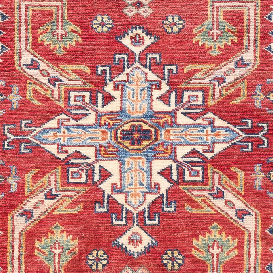 Alfombra Ziegler - Kazak - 151 x 95 cm - rojo