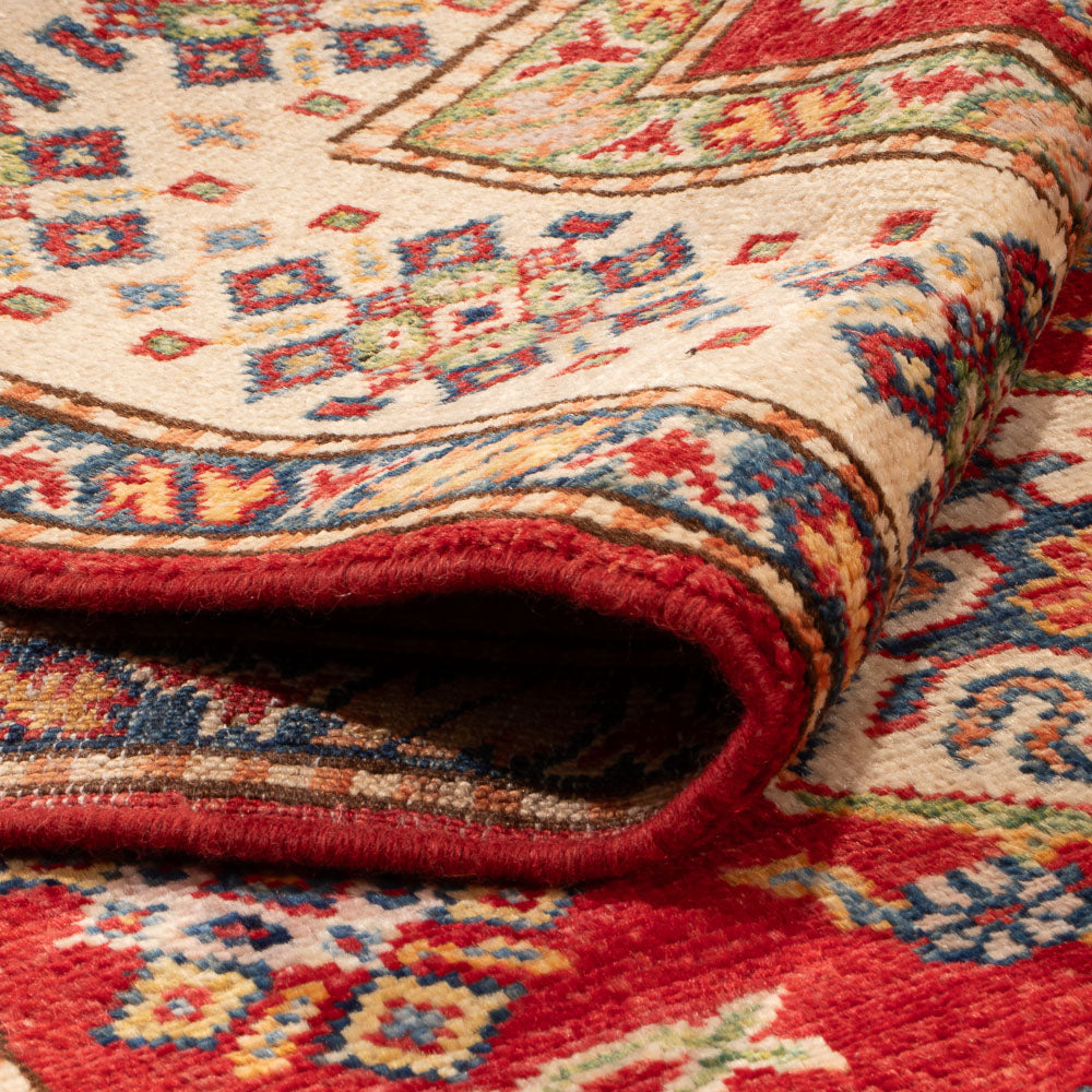 Alfombra Ziegler - Kazak - 151 x 95 cm - rojo